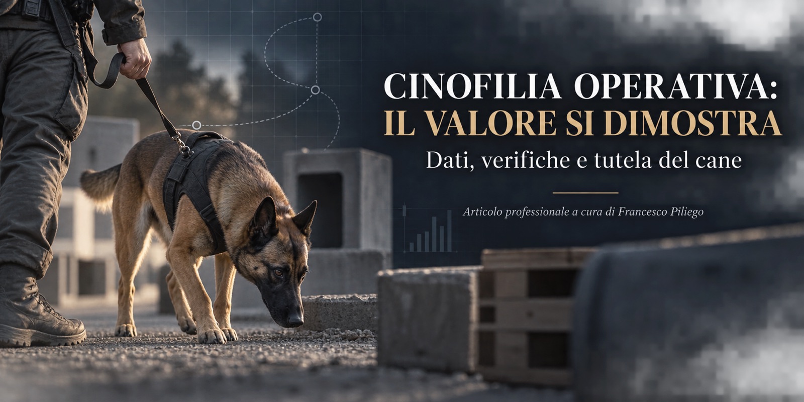 Cinofilia operativa: dati, verifiche e tutela del cane